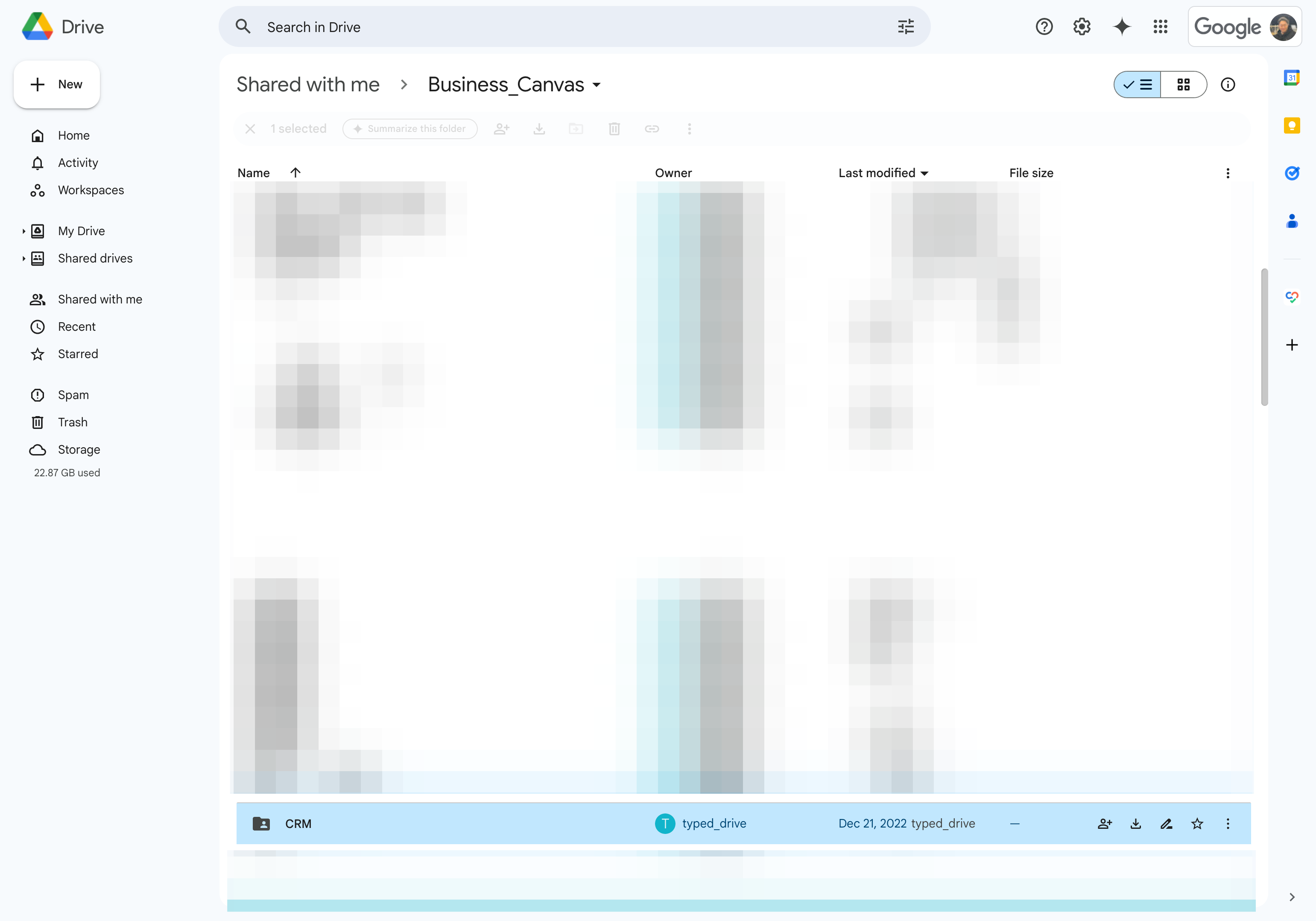 Select the folder containing the documents to migrate