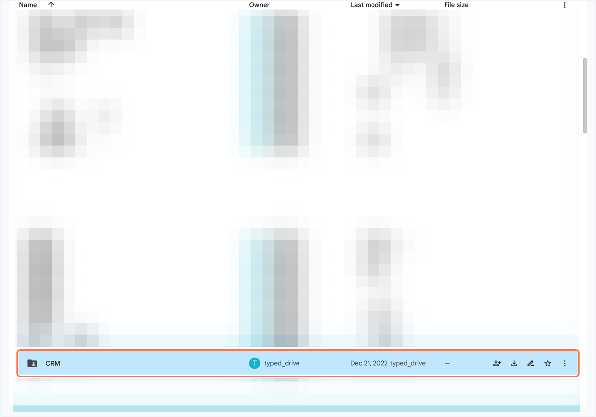 Select the folder containing the documents to migrate