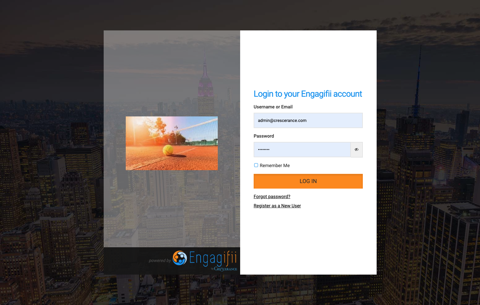 The next time you login, you will be taken directly to that page.