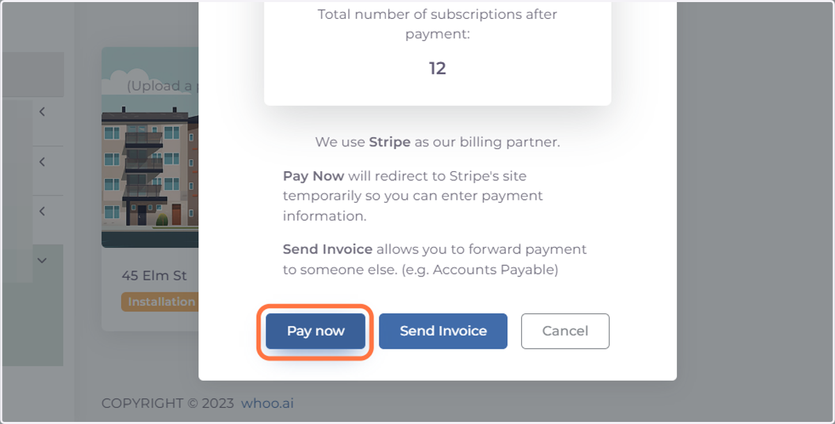 Options 1: Pay Now if you have all payment information