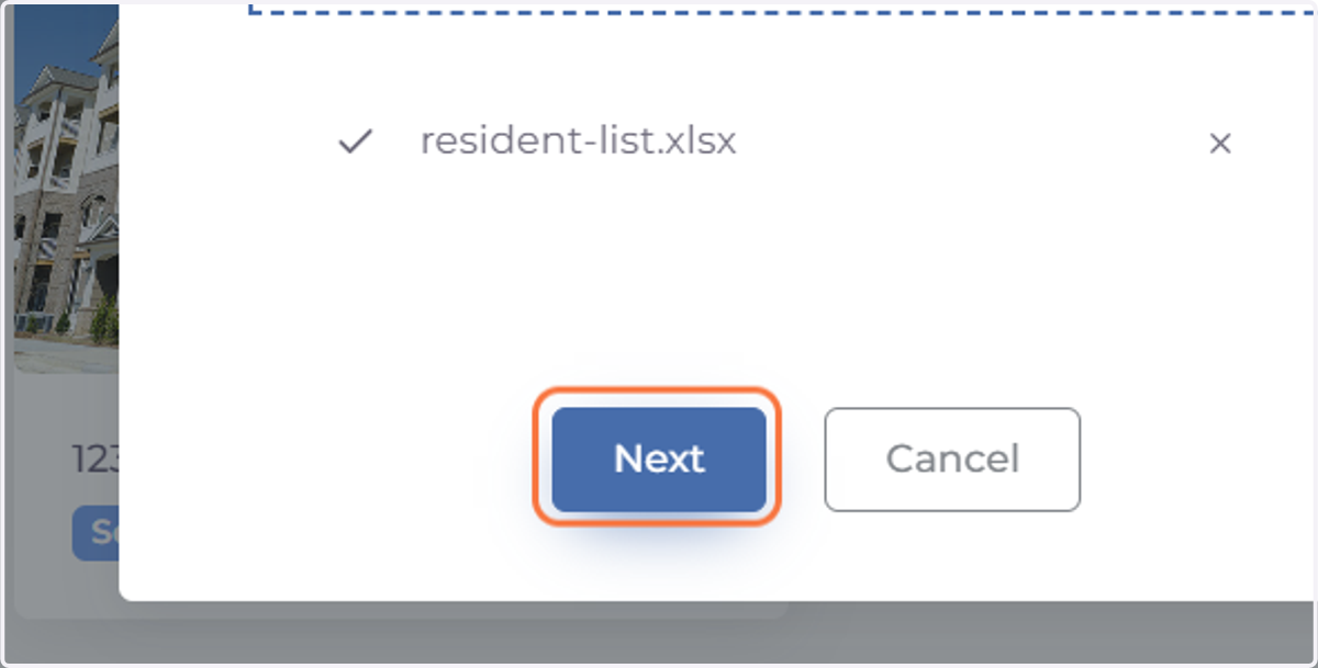Click on Next