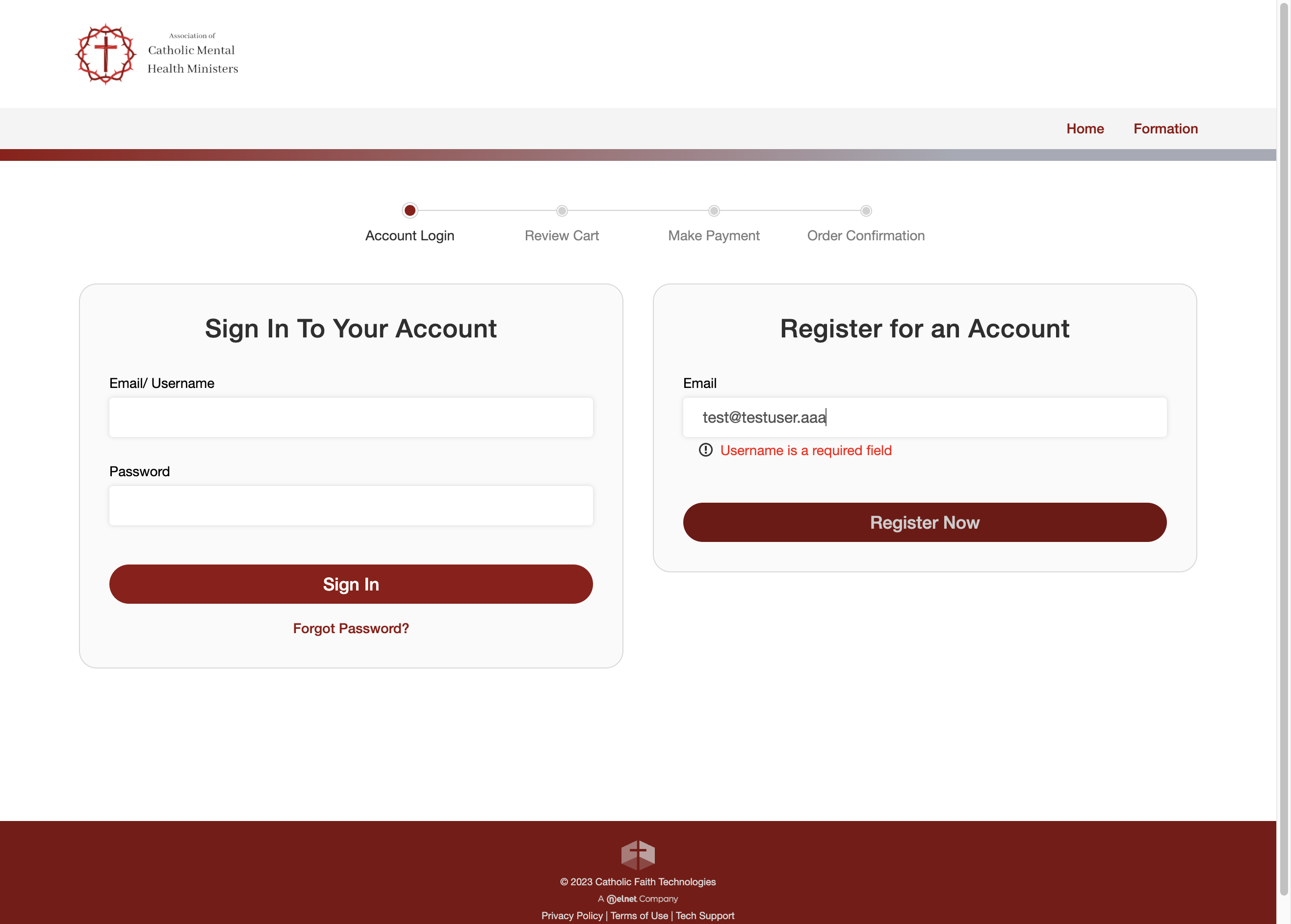 Enter your email address.