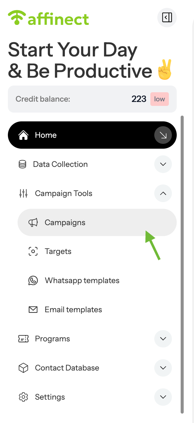 Open Campaigns