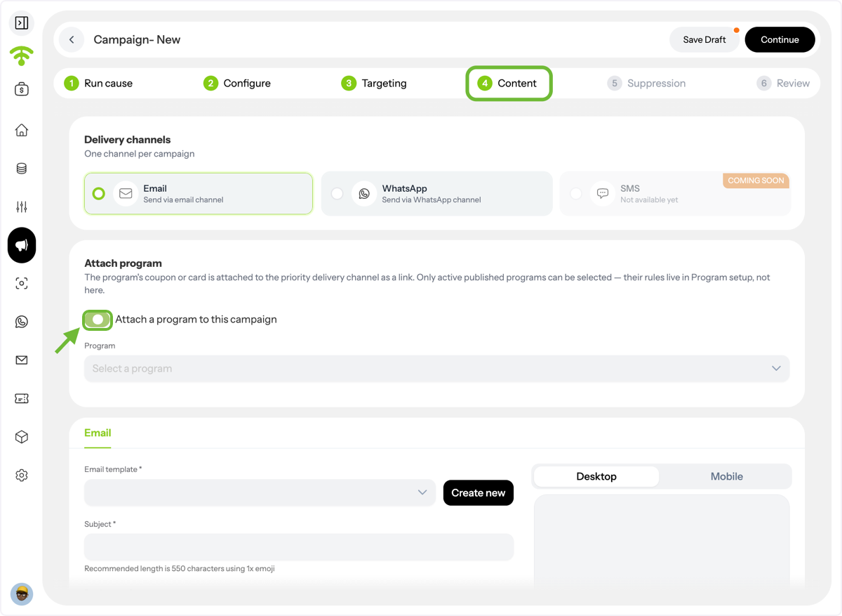Choose Your Delivery Channel