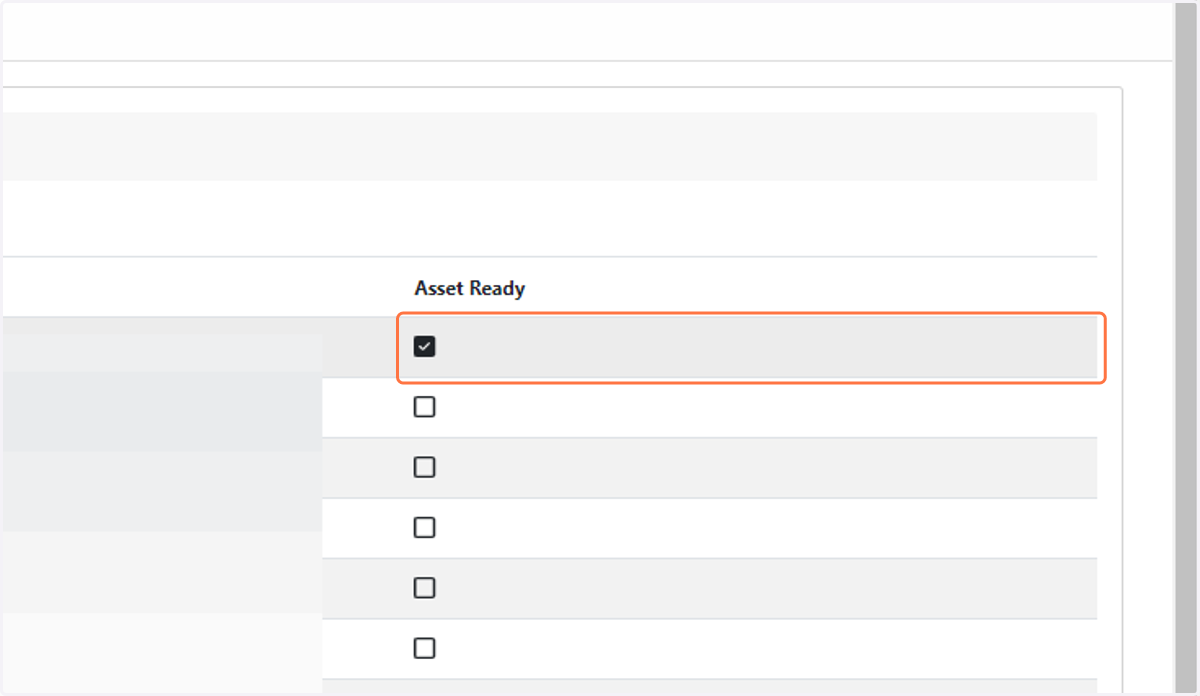 Go through the list of your Media Rooms and select the “Asset Ready” box to start generating email notifications
