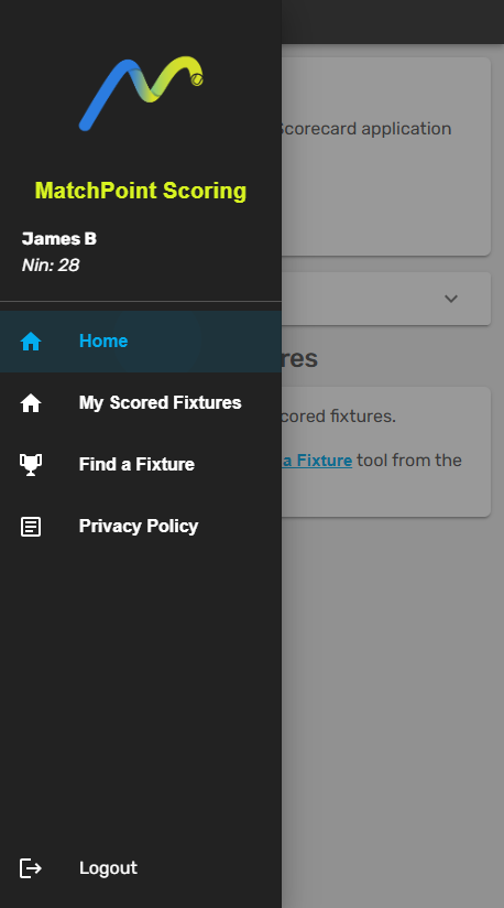 You will see a screen like this after logging in