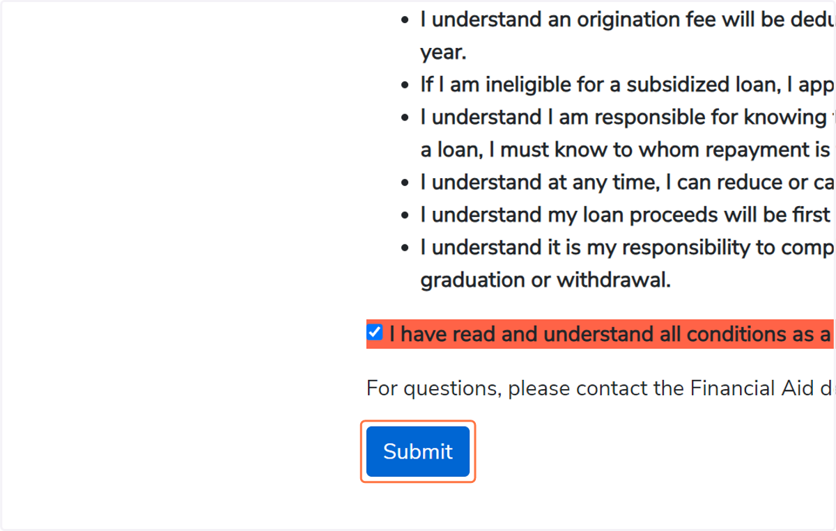Click Submit