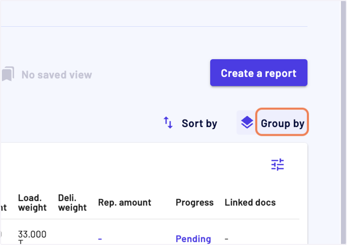 You can group by