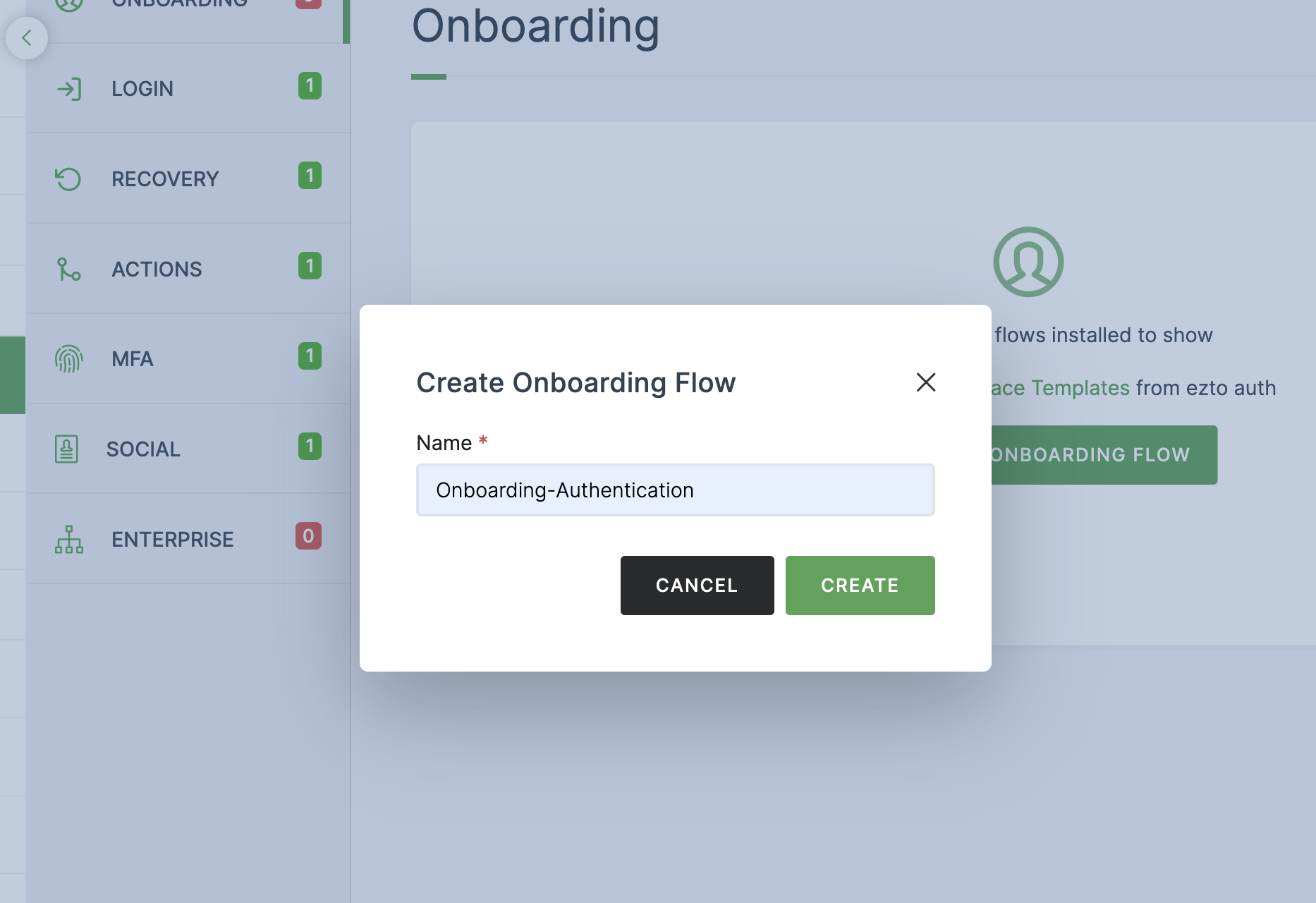 Onboarding Name