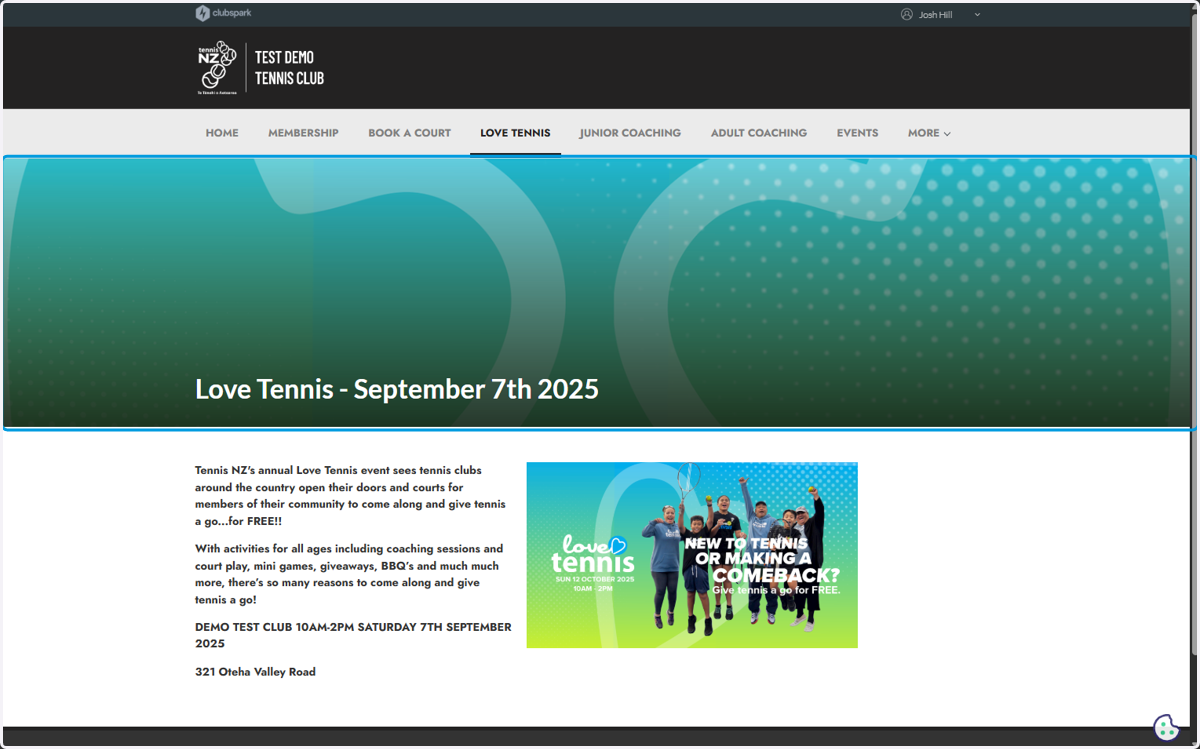 Your webpage is live!