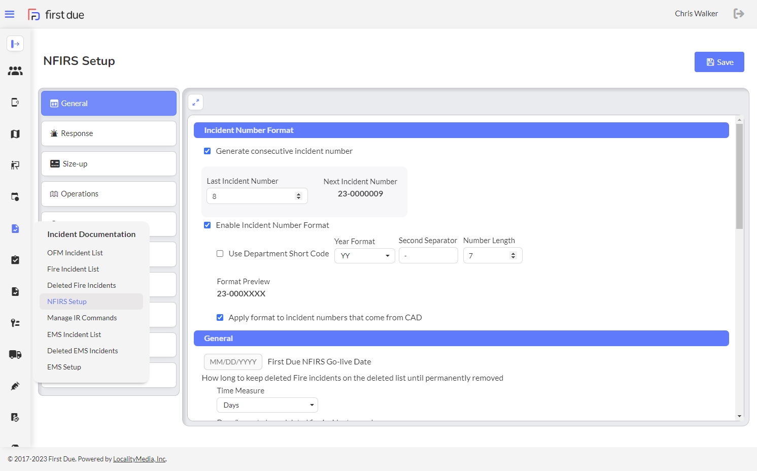 NFIRS Setup - Narrative Template