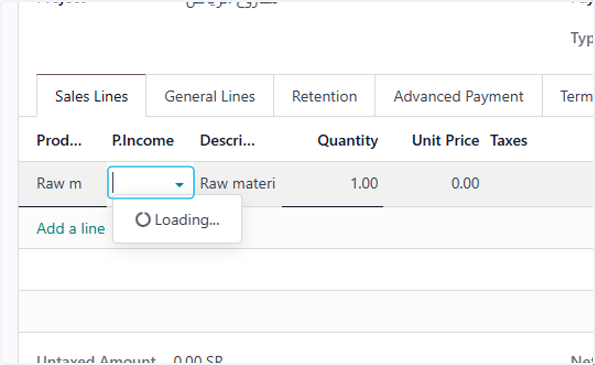 Click on dropdown trigger