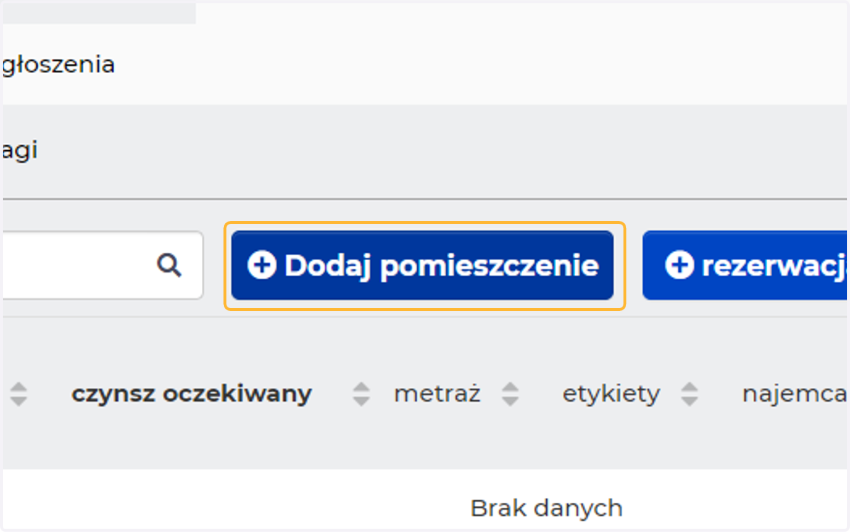 Dodaj pomieszczenie