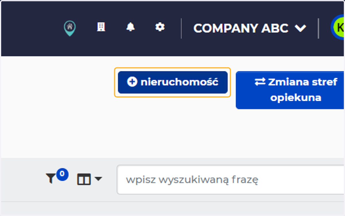 Dodaj nieruchomość