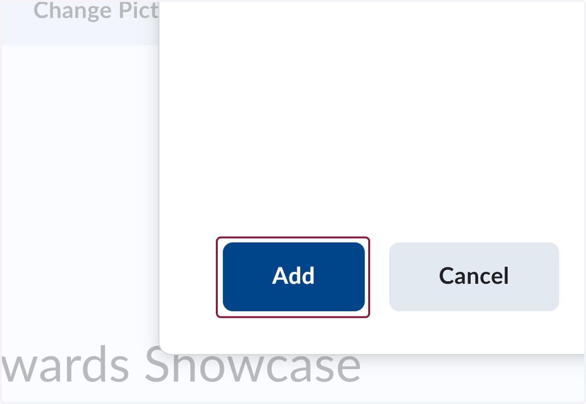 Click on Add