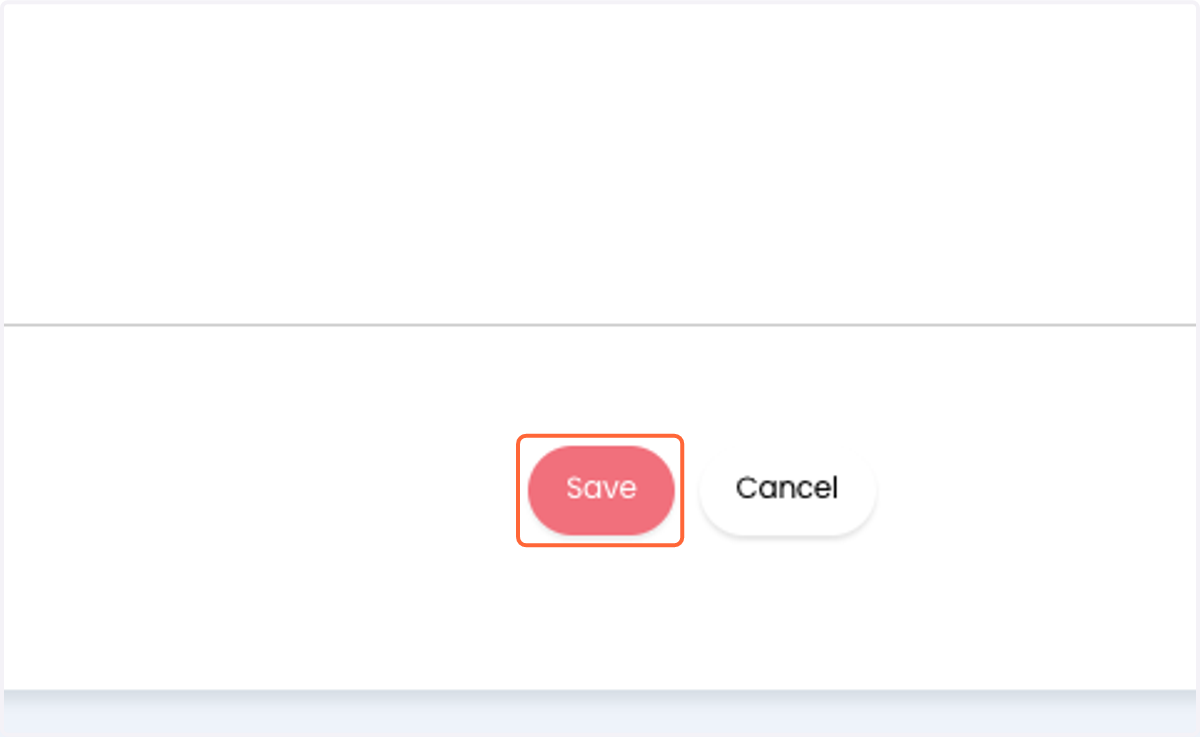 Click on Save