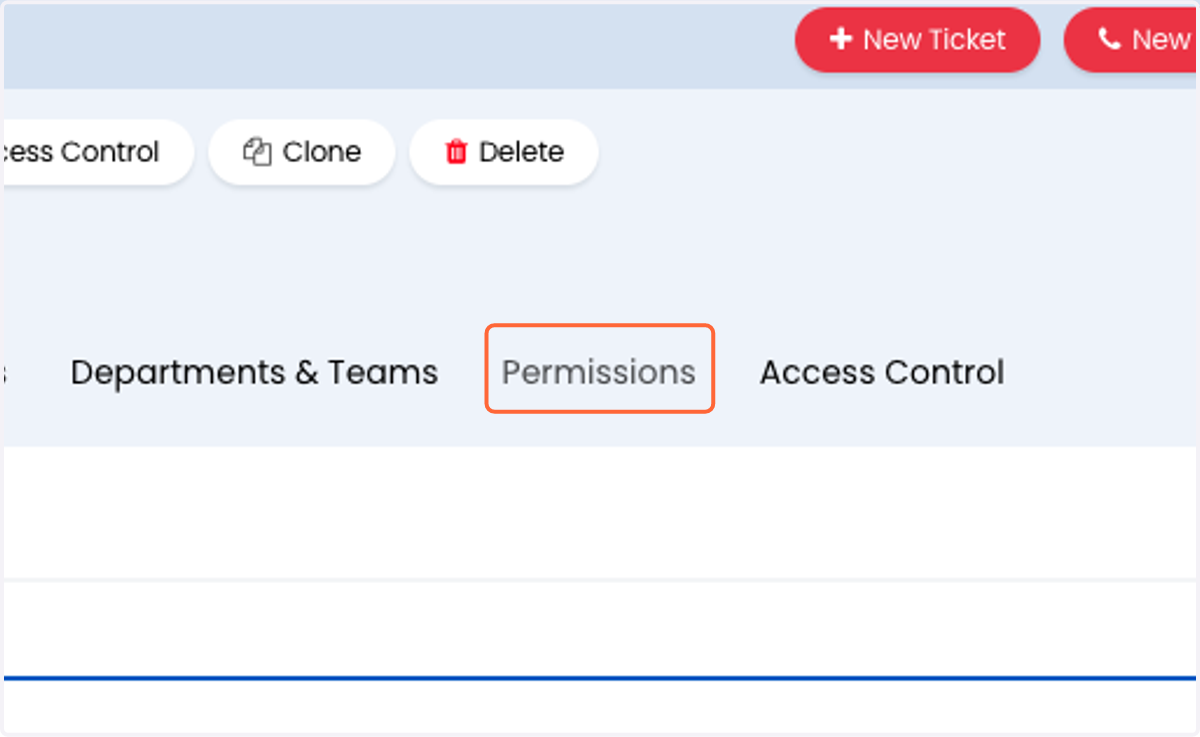 Click on Permissions
