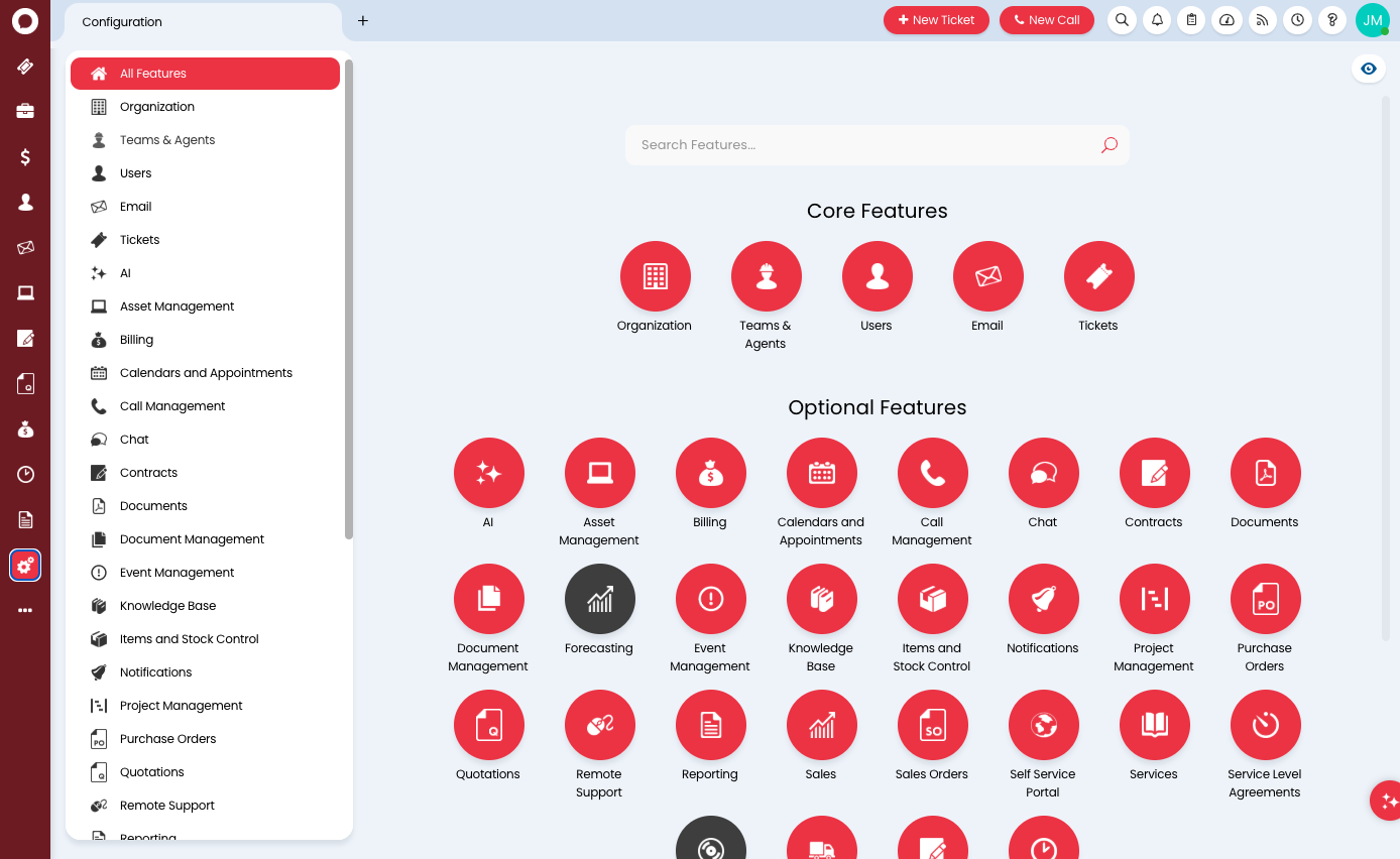 Click on Teams & Agents