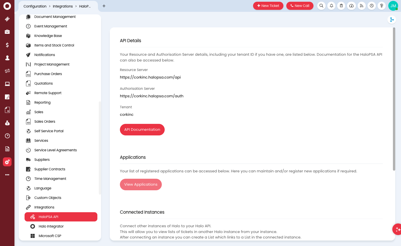Click on View Applications