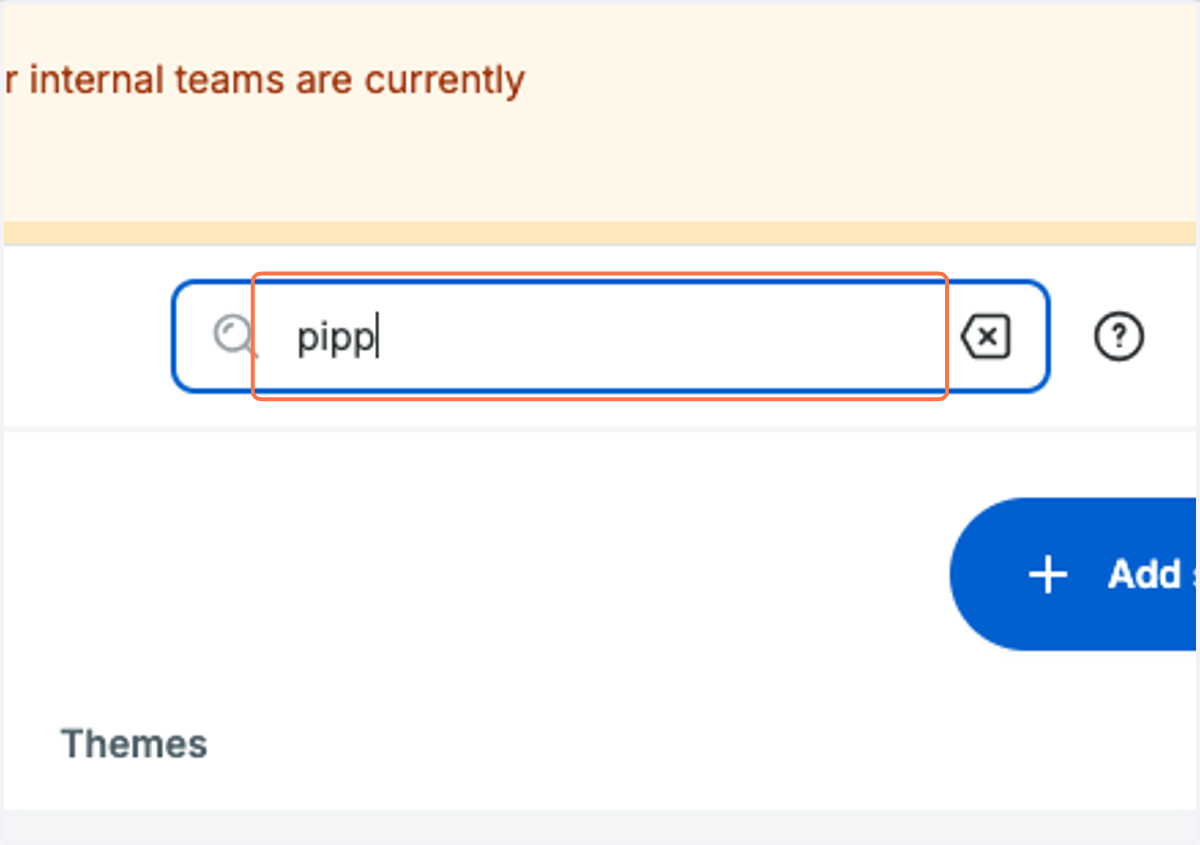 Type the name of the website you're looking for or scroll to find it