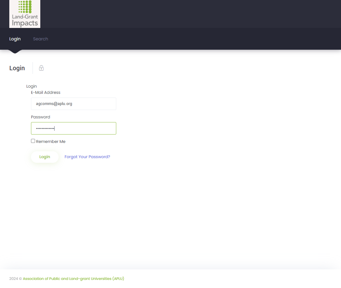Type your email address and password.