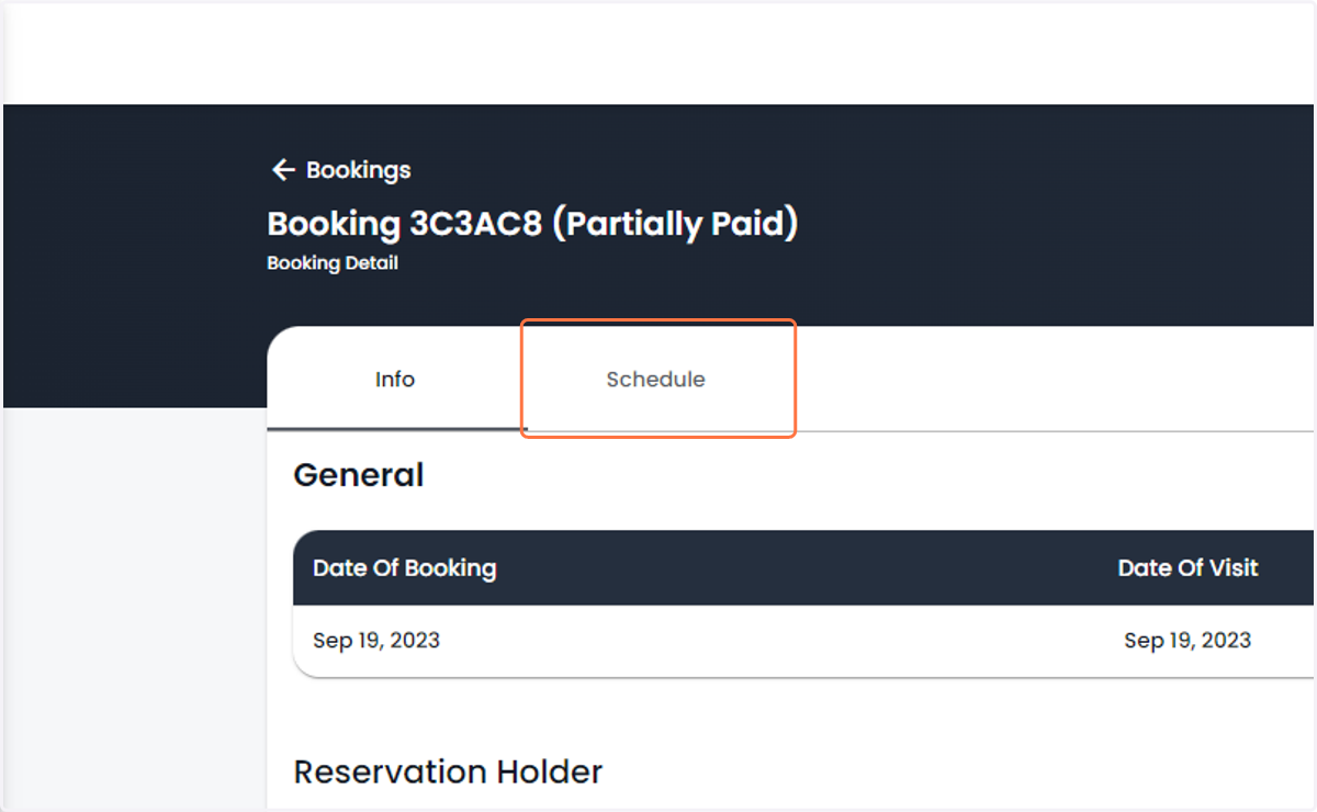 View the customer schedule here