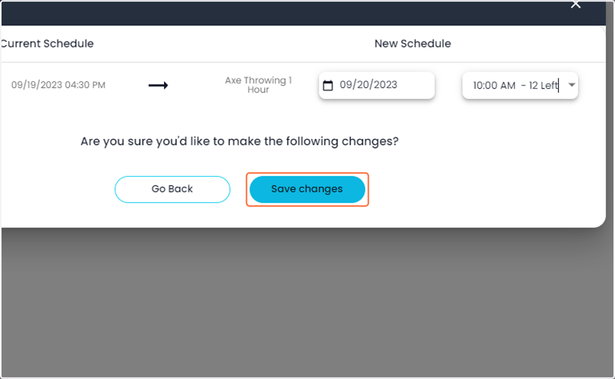Click on Save changes