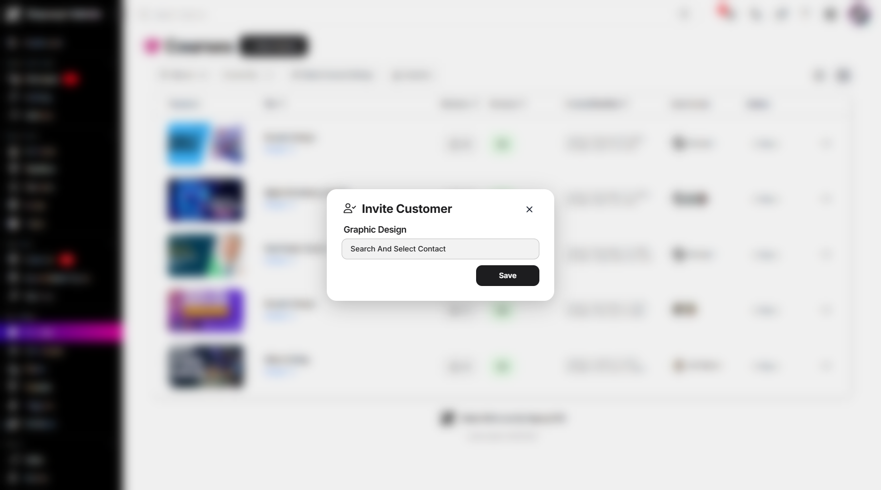 Step 9: A pop-up window will appear. Then, click the Search and Select Contact option to proceed.