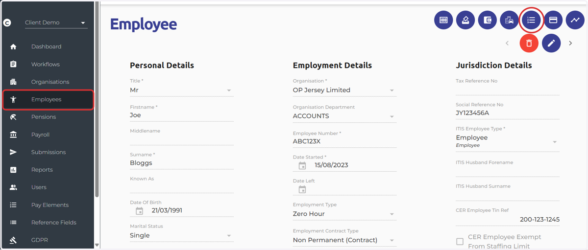 If you wish to customise employees pay templates you can add pay elements to the pay templates in the employee screen.