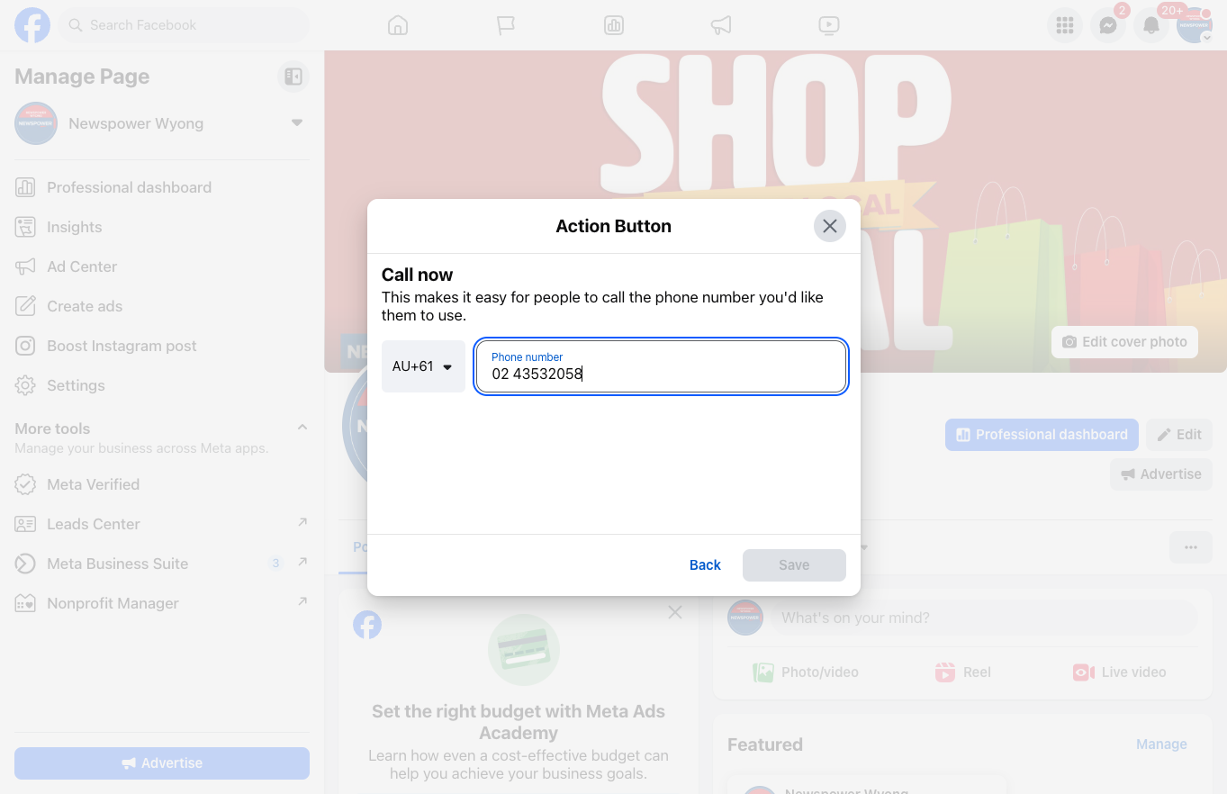 Enter the required details