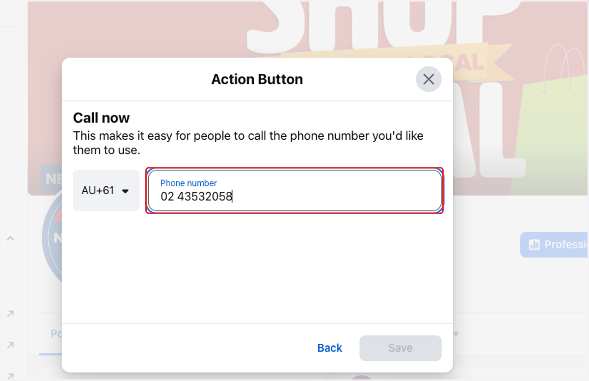 Enter the required details
