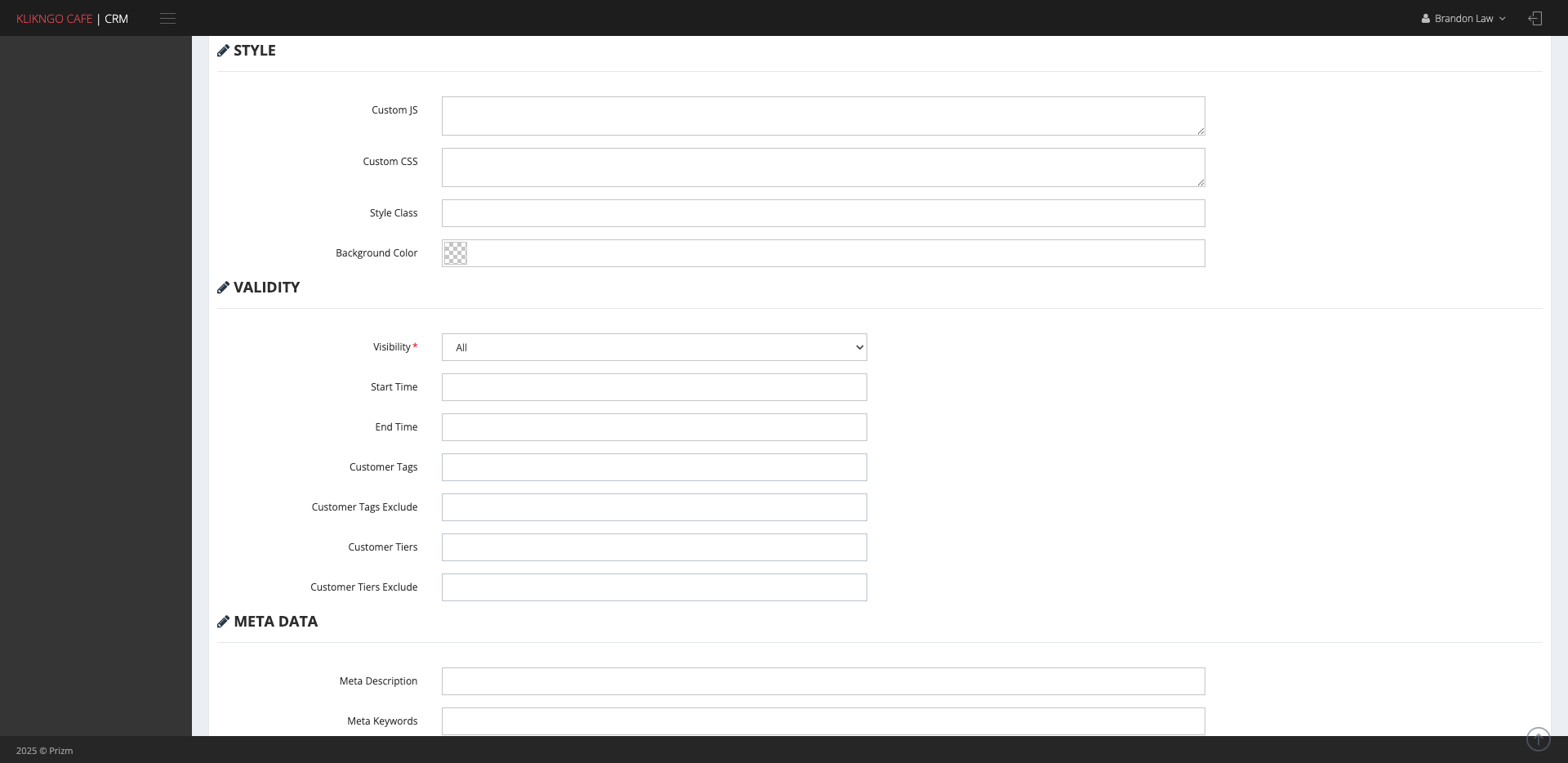 Select Visibility