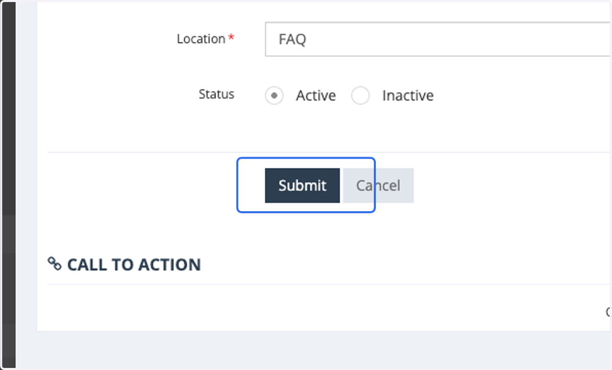 Click on Submit