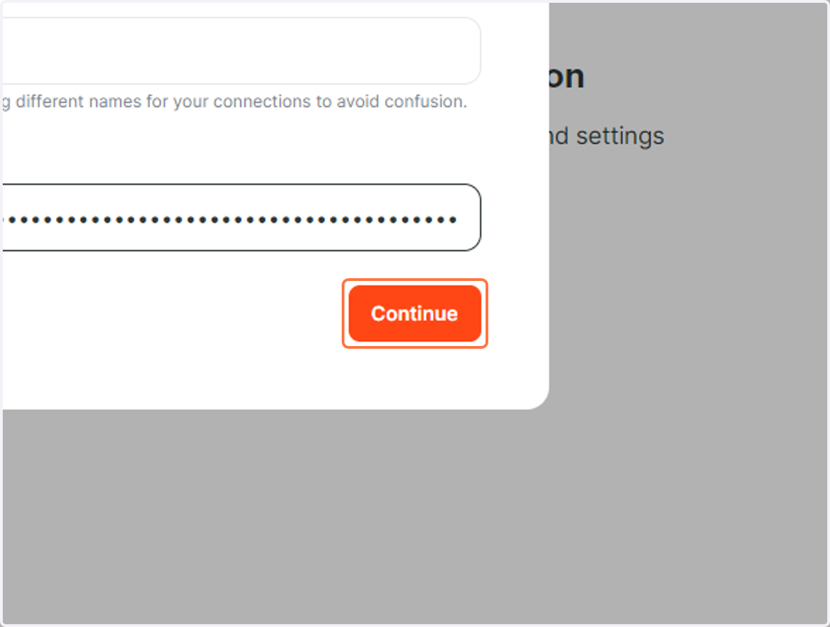 Click on Continue
