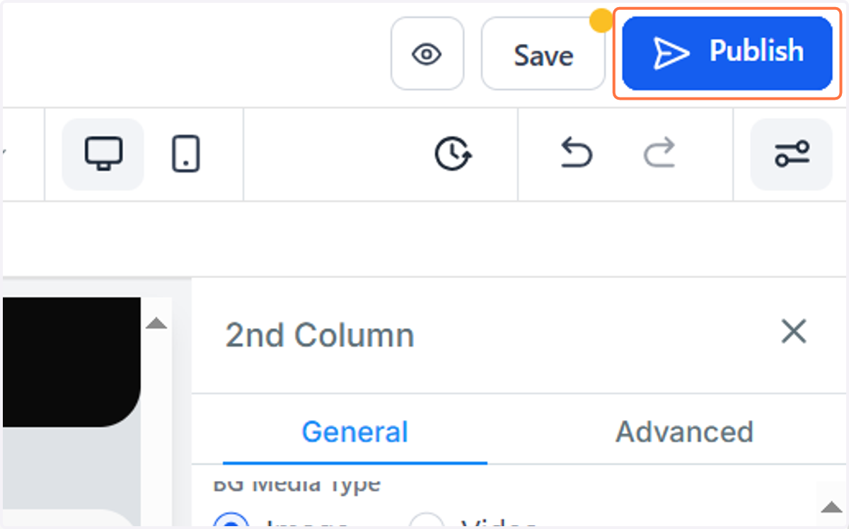 Click on save or Publish