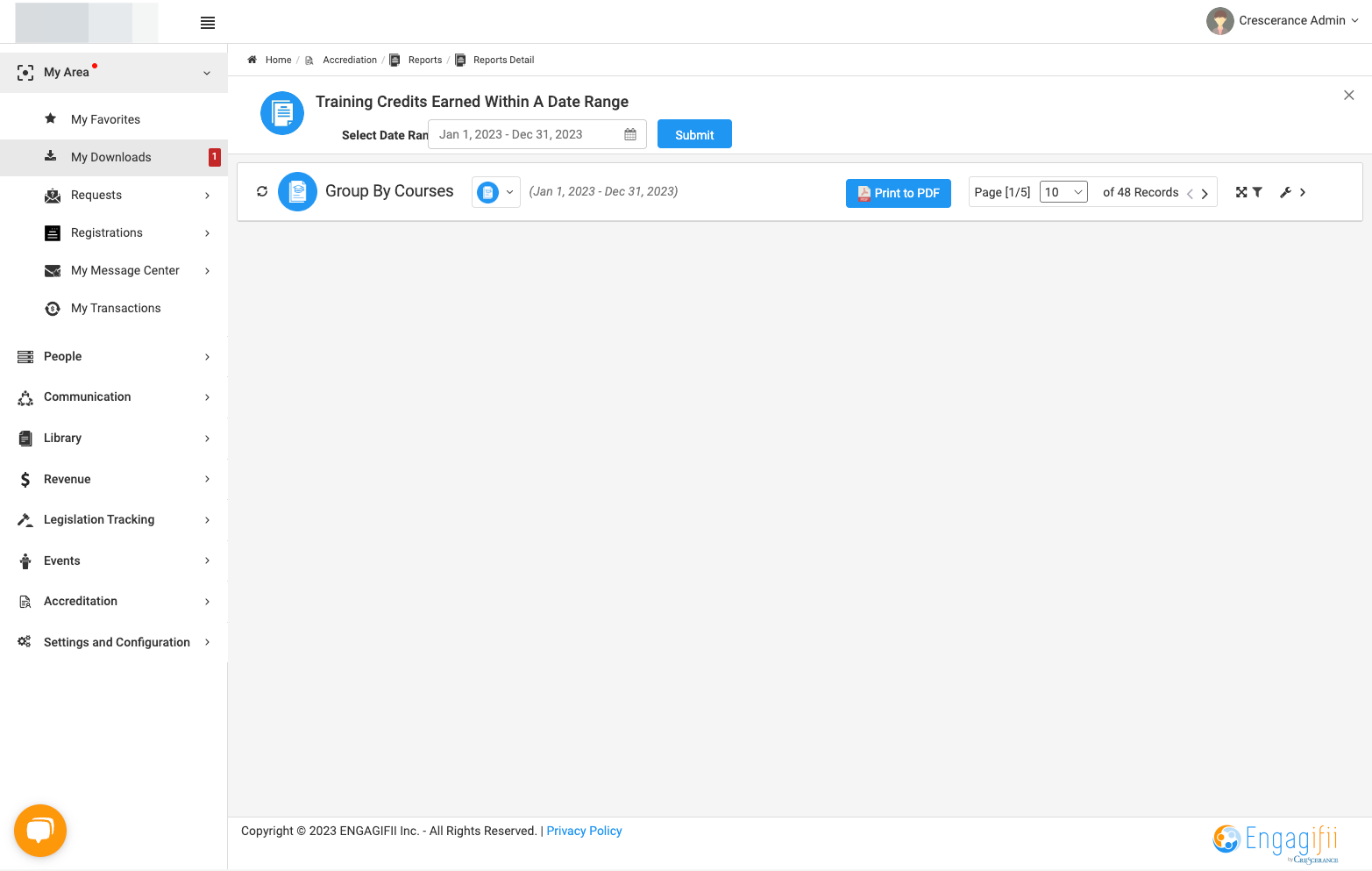 Click on My Downloads…