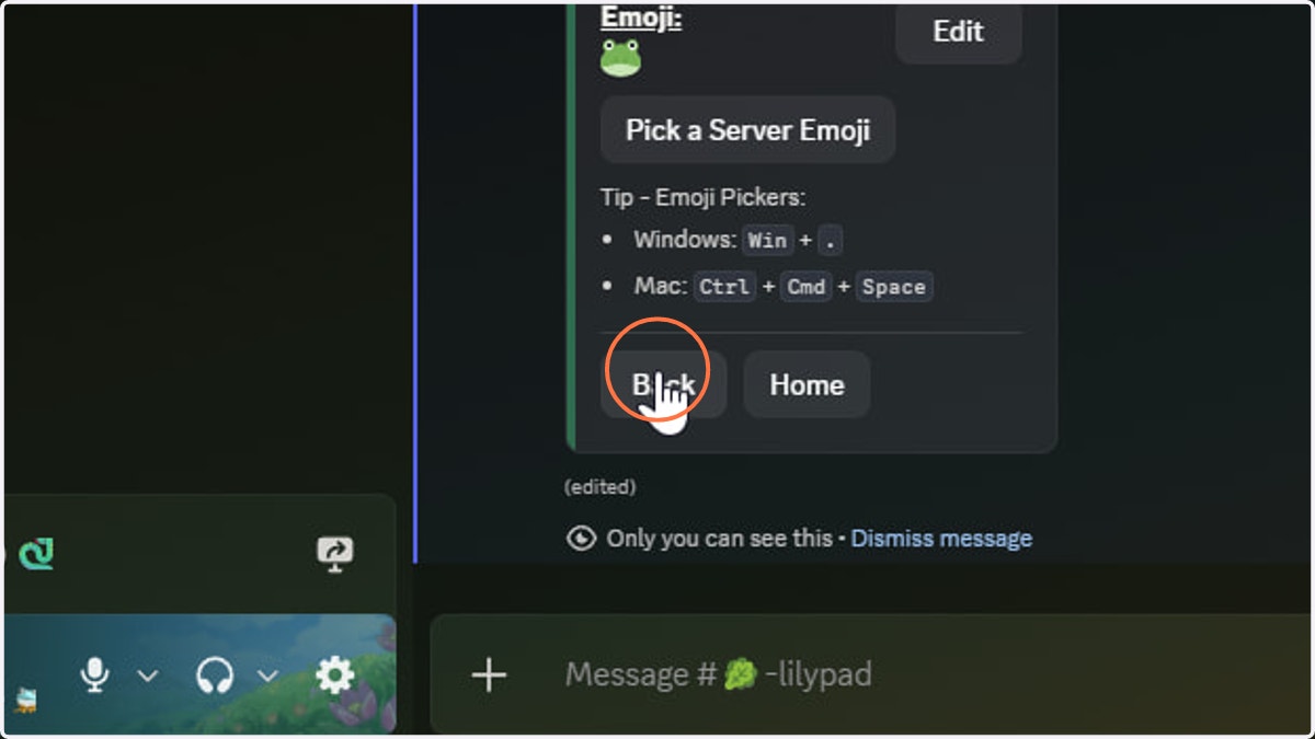 Click Back