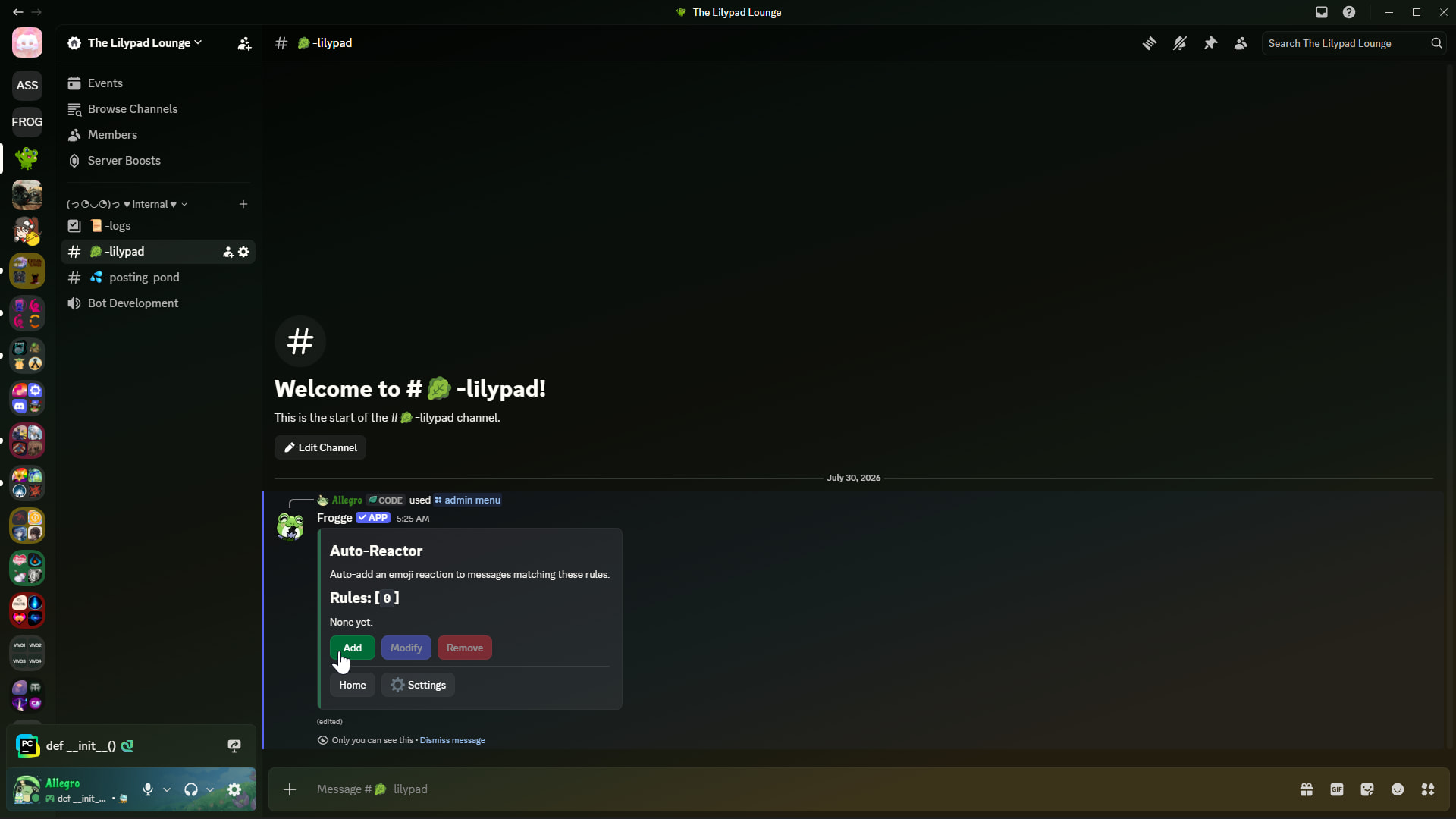 Click Add