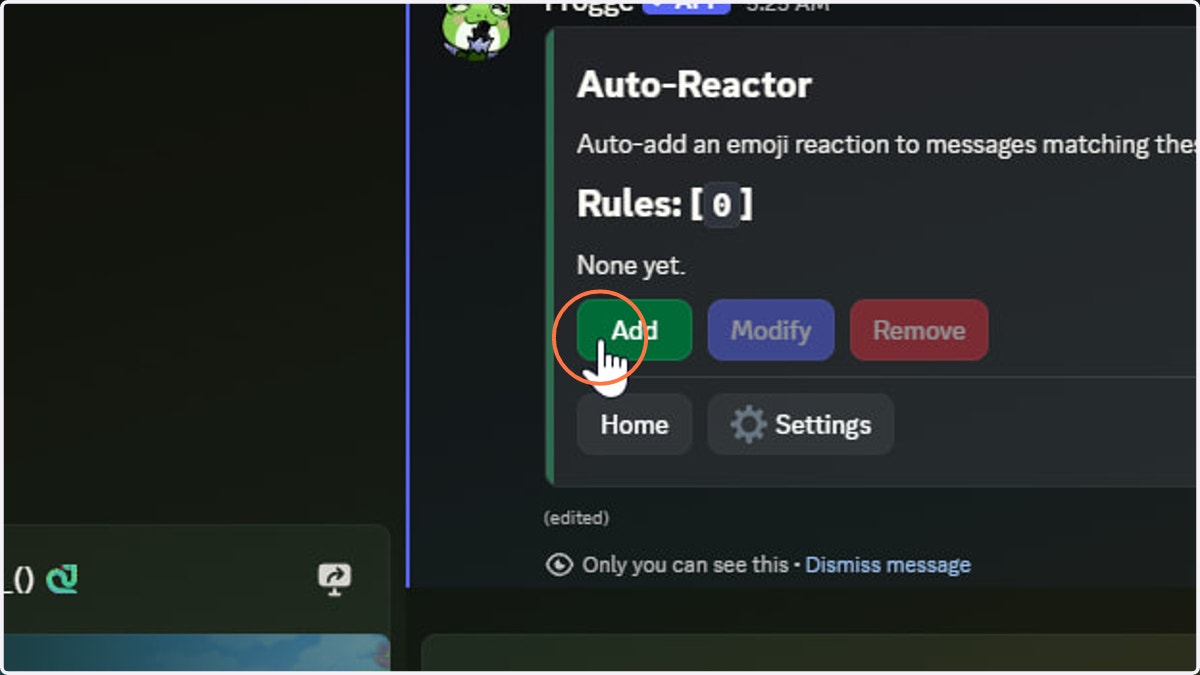 Click Add