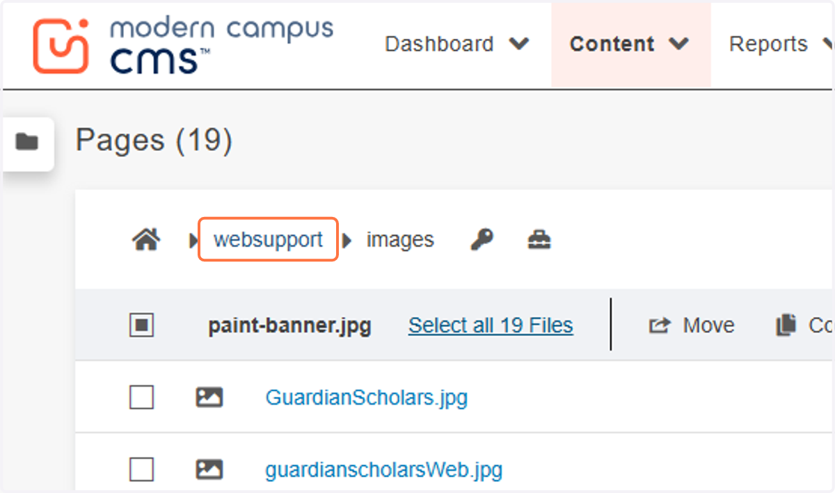 Now you can go back to your folder and add it into your page.