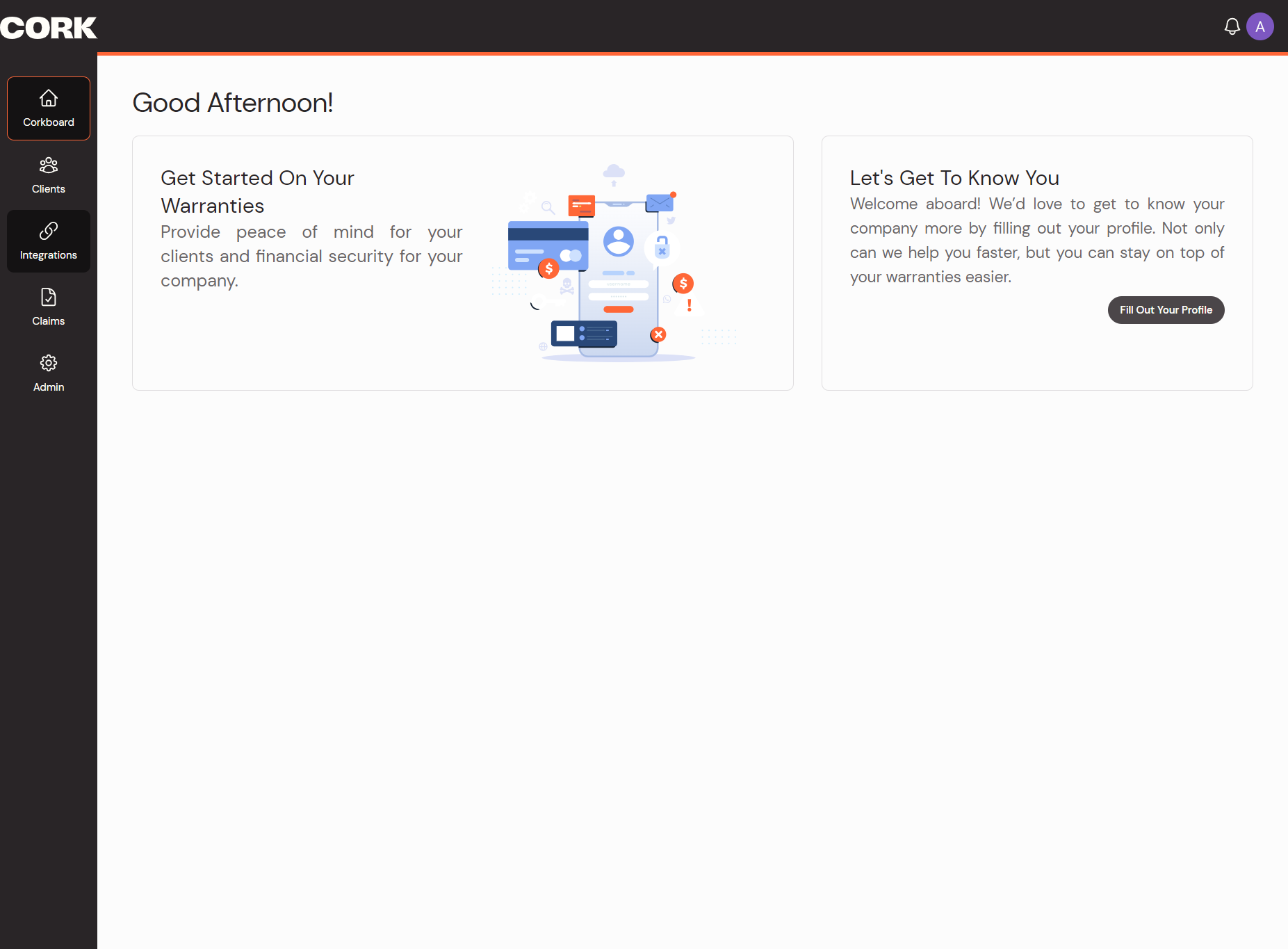 Click on Integrations