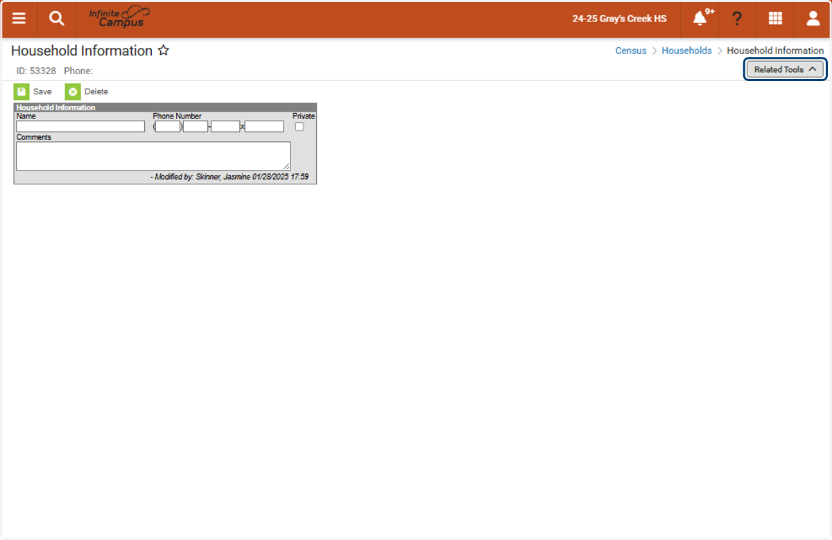 Click on Related Tools on the Right Hand Side