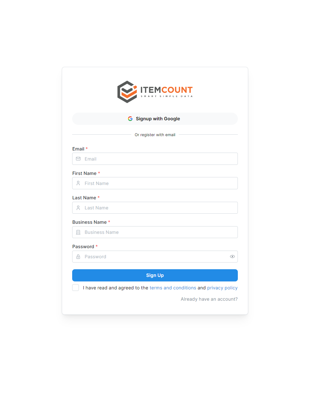 fill out the form