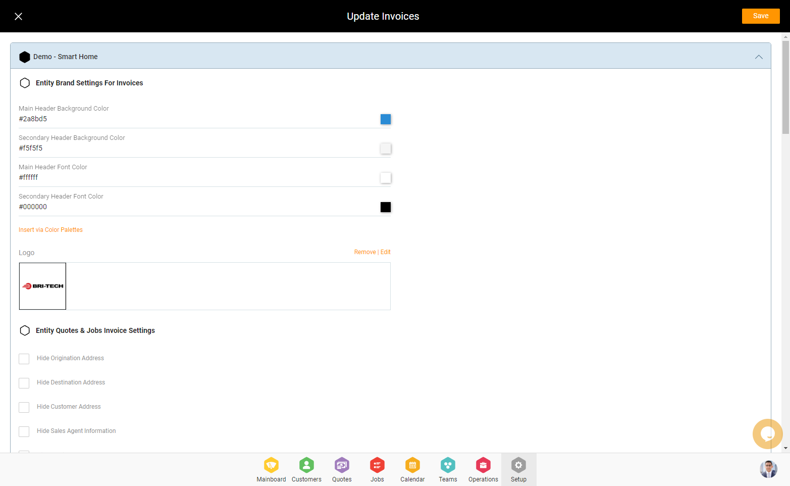 Customize invoice as per your needs