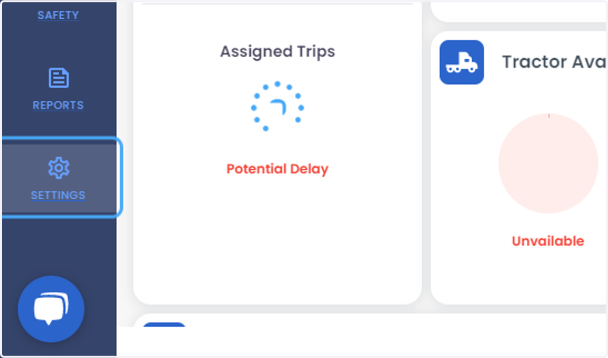 Click on SETTINGS
