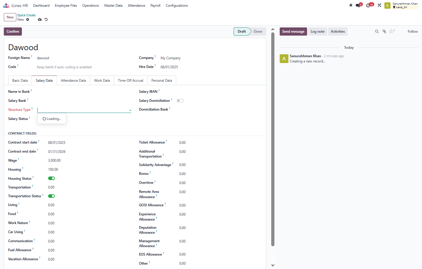 Click on Structure Type?