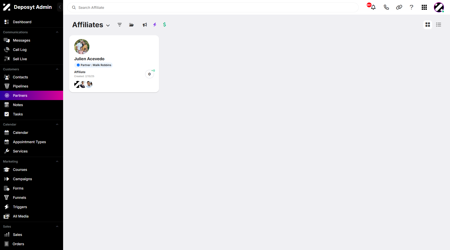 Step 7: The filtered results are now visible.