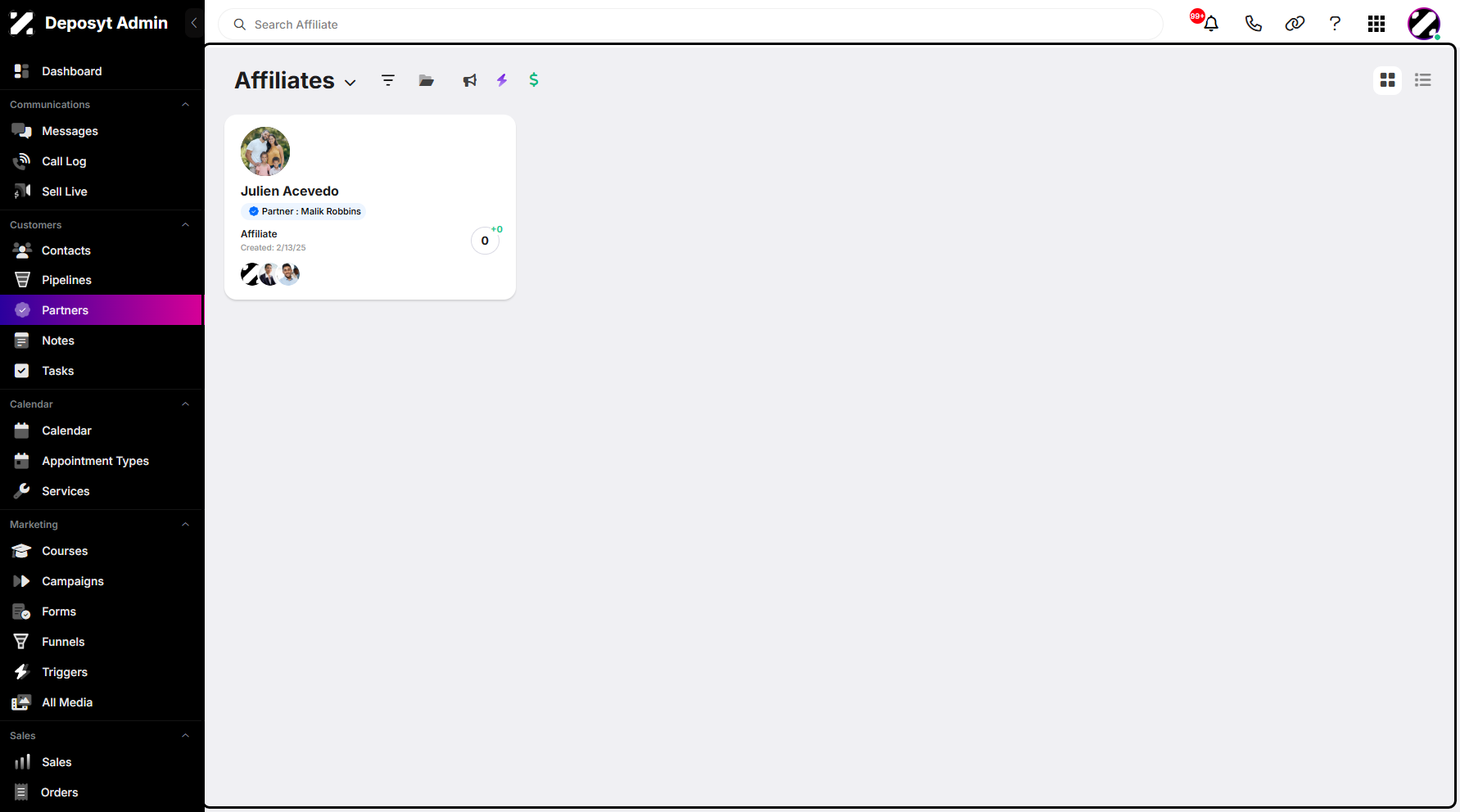 Step 7: The filtered results are now visible.