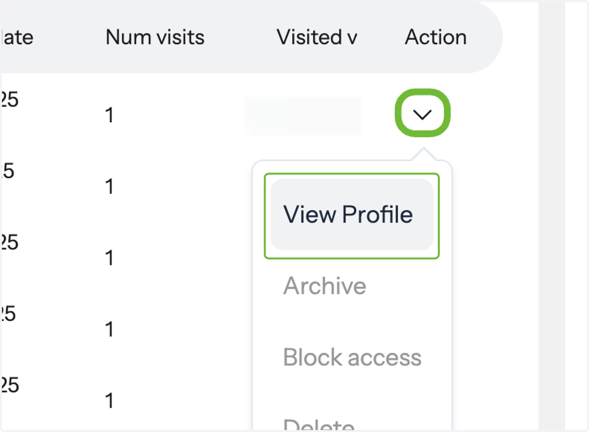 Access Individual Guest Profiles