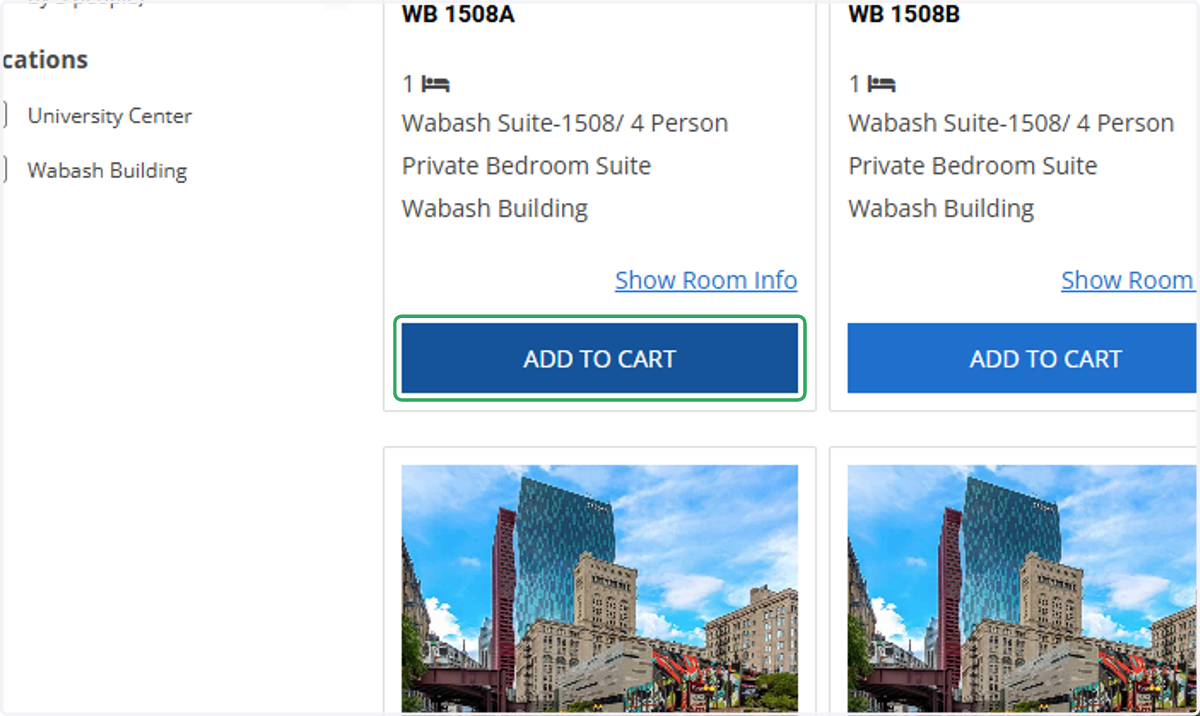Click on Add WB 1508A To Cart